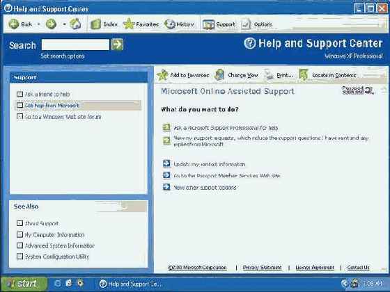 Операционная система Microsoft Windows XP