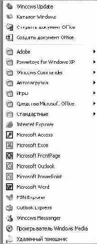 Операционная система Microsoft Windows XP