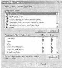 Active Directory для Windows Server 2003