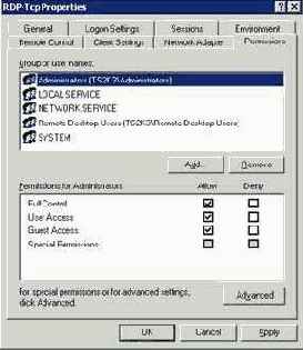 Полное руководство по терминальным службам Windows Server 2003