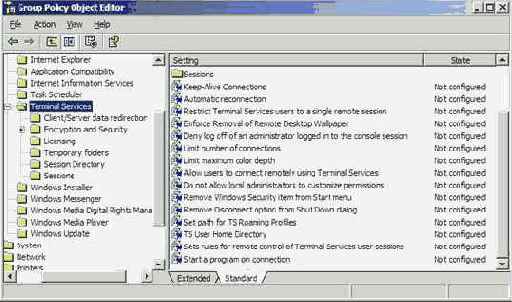 Полное руководство по терминальным службам Windows Server 2003