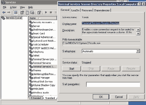 Полное руководство по терминальным службам Windows Server 2003
