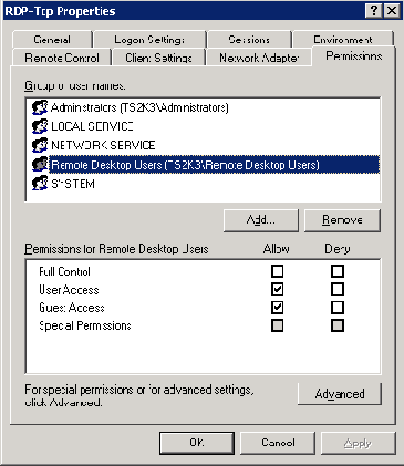 Полное руководство по терминальным службам Windows Server 2003