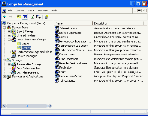    Microsoft Windows 2003
