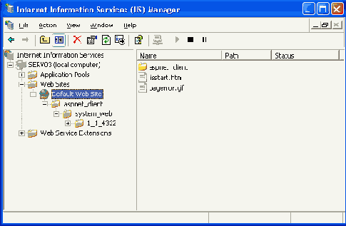    Microsoft Windows 2003
<br>
