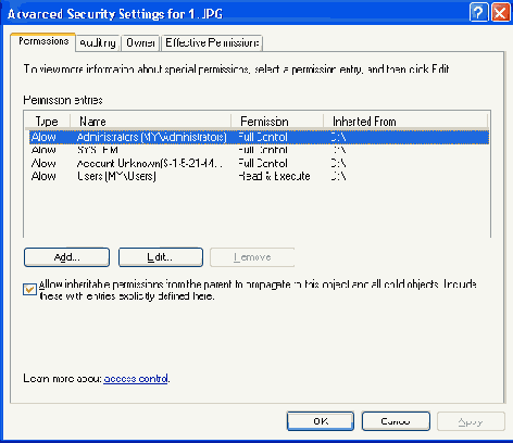    Microsoft Windows 2003
