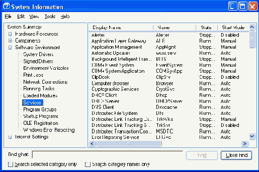    Microsoft Windows 2003
