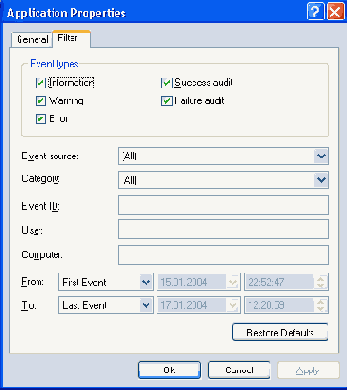    Microsoft Windows 2003
